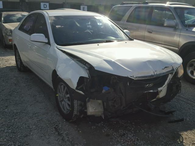 KMHET46C46A114040 - 2006 HYUNDAI SONATA GL WHITE photo 1