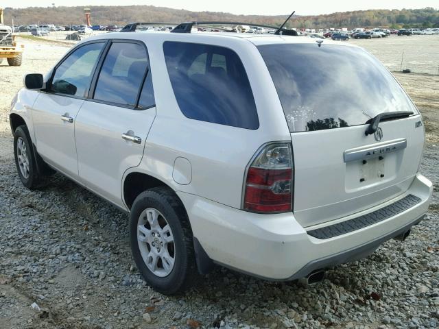 2HNYD18634H515365 - 2004 ACURA MDX TOURIN WHITE photo 3