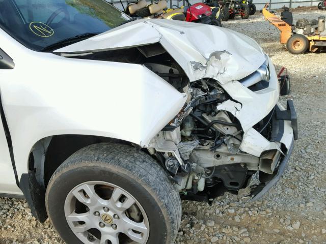 2HNYD18634H515365 - 2004 ACURA MDX TOURIN WHITE photo 9