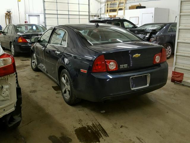 1G1ZC5E06CF331924 - 2012 CHEVROLET MALIBU 1LT BLUE photo 3