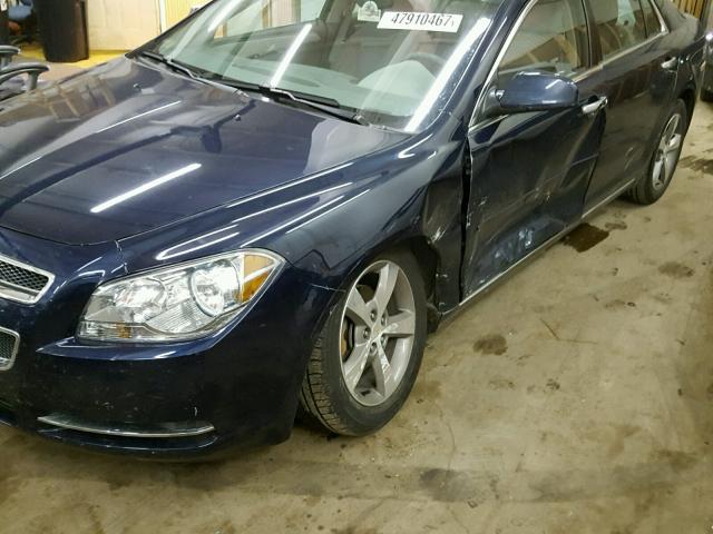 1G1ZC5E06CF331924 - 2012 CHEVROLET MALIBU 1LT 蓝色 照片 9