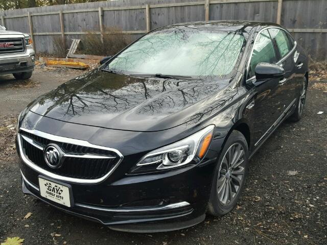 1G4ZP5SS3HU122463 - 2017 BUICK LACROSSE E BLACK photo 2