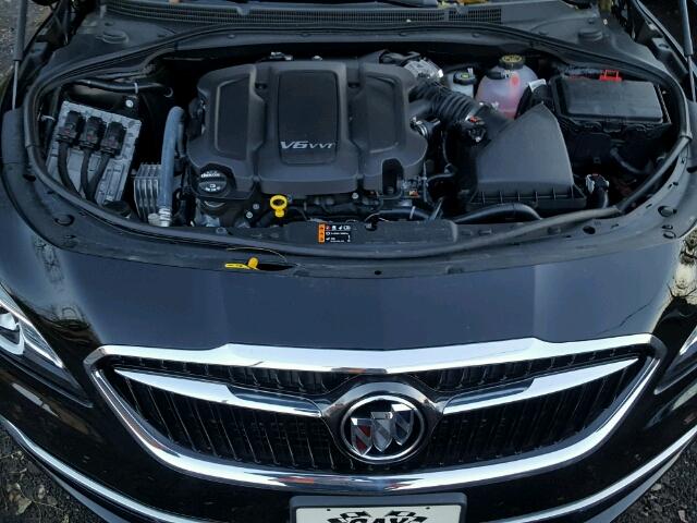 1G4ZP5SS3HU122463 - 2017 BUICK LACROSSE E BLACK photo 7