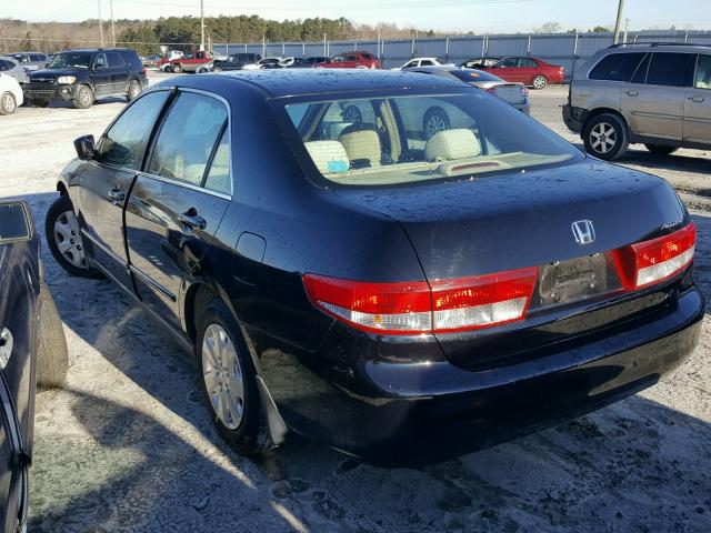 1HGCM56334A078340 - 2004 HONDA ACCORD LX BLACK photo 3