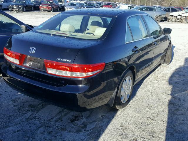 1HGCM56334A078340 - 2004 HONDA ACCORD LX BLACK photo 4