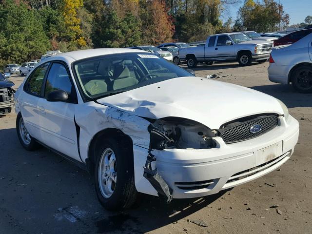 1FAFP53255A200461 - 2005 FORD TAURUS SE WHITE photo 1