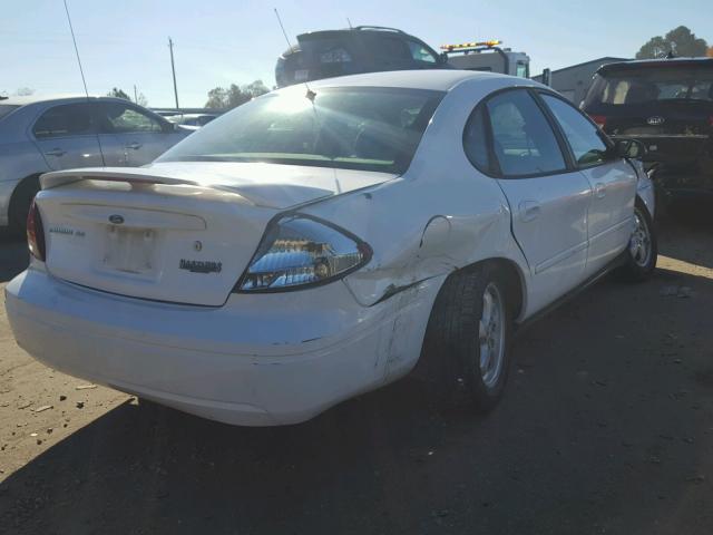 1FAFP53255A200461 - 2005 FORD TAURUS SE WHITE photo 4