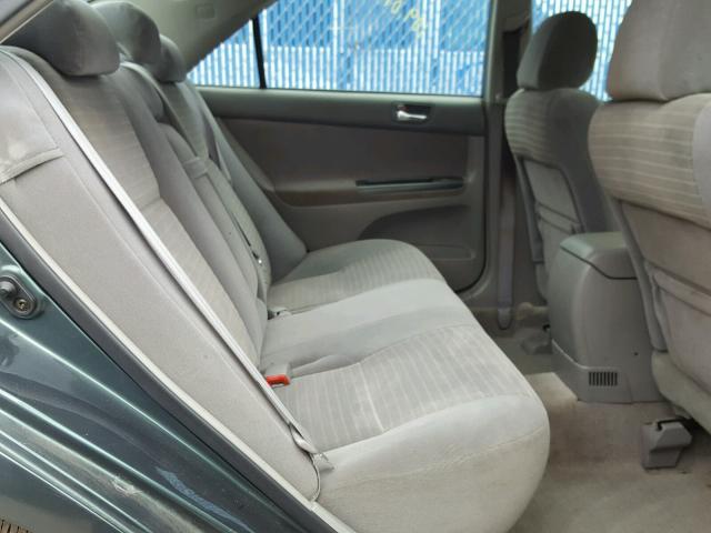 4T1BE30K76U133915 - 2006 TOYOTA CAMRY LE მწვანე ფოტო 6