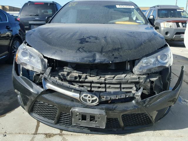 4T1BF1FK5FU938921 - 2015 TOYOTA CAMRY LE შავი ფოტო 7