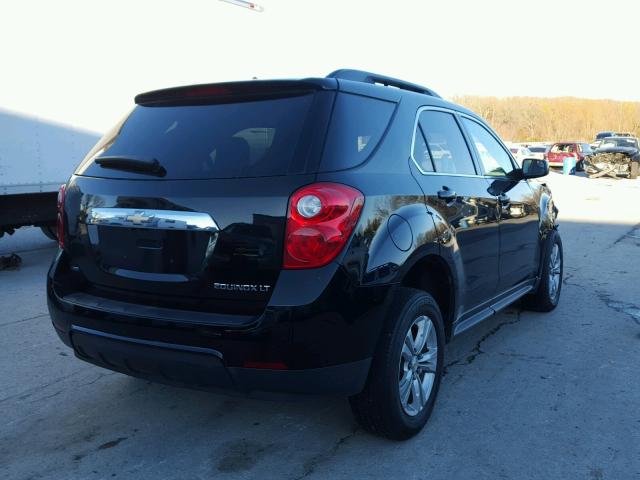 2GNFLEEK7D6307355 - 2013 CHEVROLET EQUINOX LT BLACK photo 4