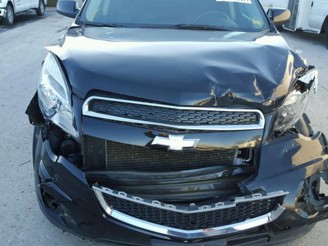 2GNFLEEK7D6307355 - 2013 CHEVROLET EQUINOX LT BLACK photo 7