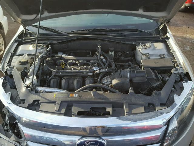 3FAHP0JA6AR400691 - 2010 FORD FUSION SEL BEIGE photo 7