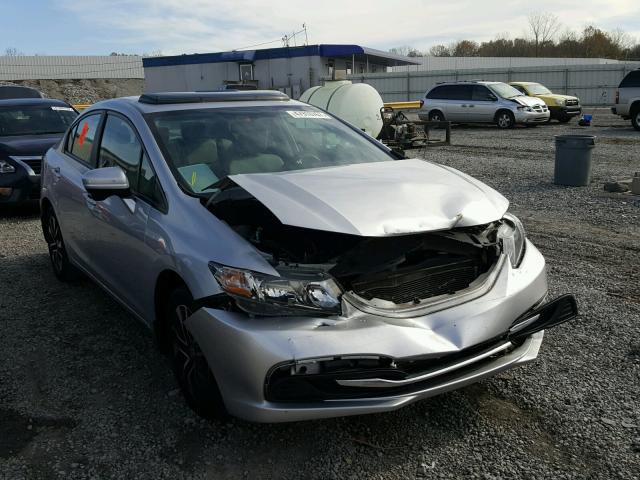 2HGFB2F83EH542291 - 2014 HONDA CIVIC EX ვერცხლისფერი ფოტო 1