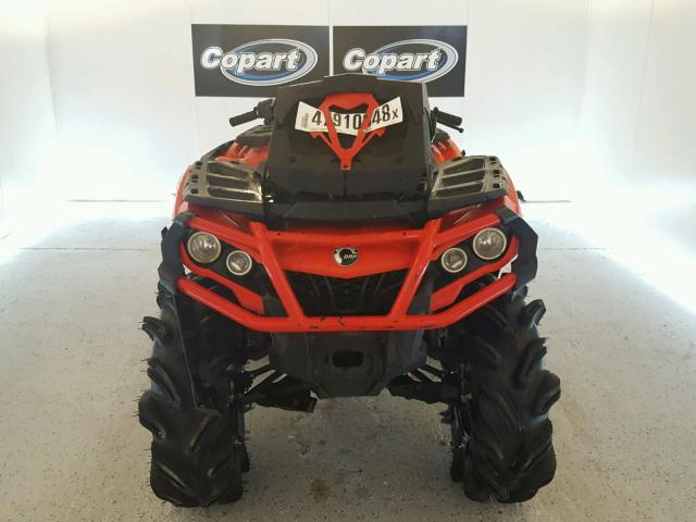 3JBLGHN16DJ000018 - 2013 CAN-AM OUTLANDER RED photo 9