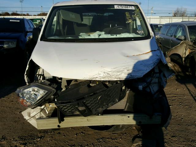 3N6CM0KN8FK699077 - 2015 NISSAN NV200 2.5S WHITE photo 9