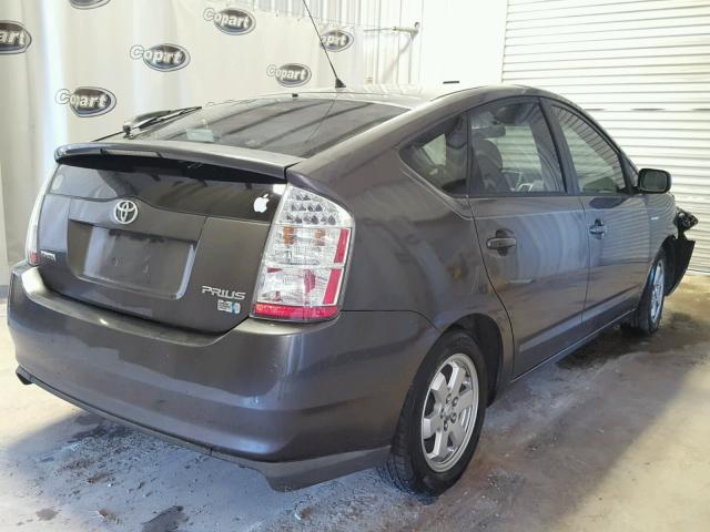 JTDKB20U463186778 - 2006 TOYOTA PRIUS CHARCOAL photo 4