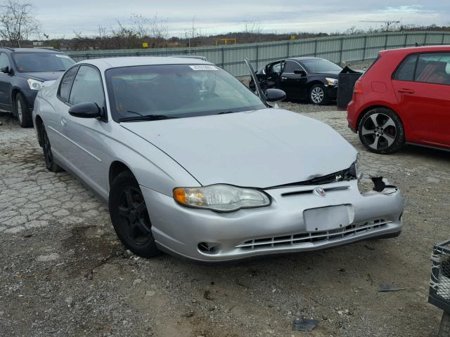 2G1WW12E139270641 - 2003 CHEVROLET MONTE CARL SILVER photo 1