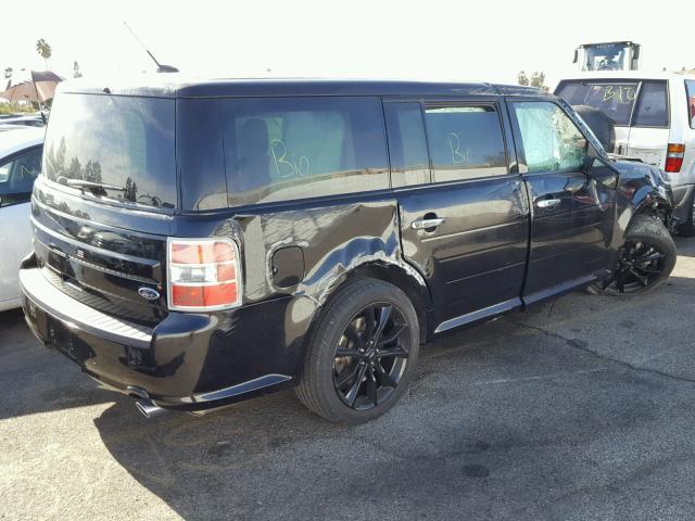 2FMGK5C81GBA20138 - 2016 FORD FLEX SEL BLACK photo 9