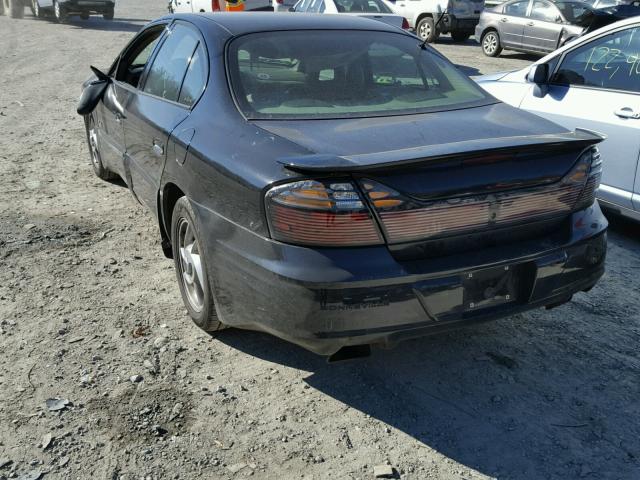 1G2HY54K514274085 - 2001 PONTIAC BONNEVILLE BLACK photo 3