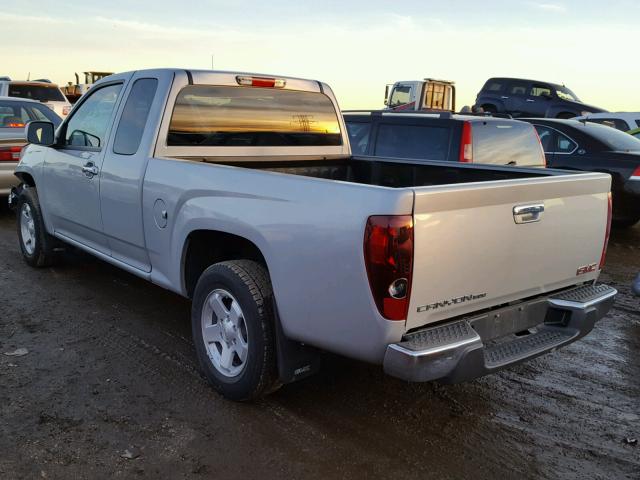 1GTE5MF9XC8160445 - 2012 GMC CANYON SLE SILVER photo 3