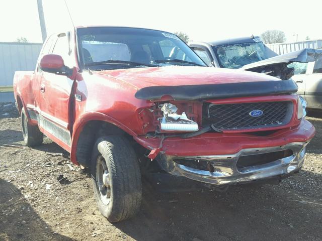 1FTDX18W9VKC93453 - 1997 FORD F150 RED photo 1