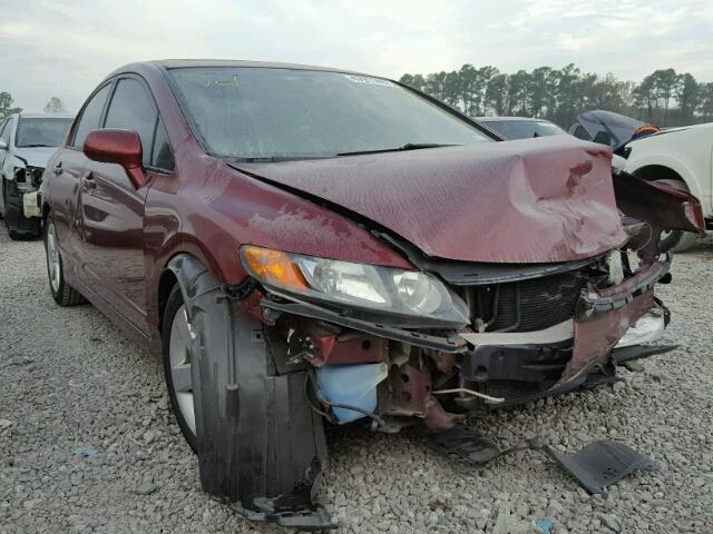 1HGFA16887L018413 - 2007 HONDA CIVIC EX MAROON photo 1