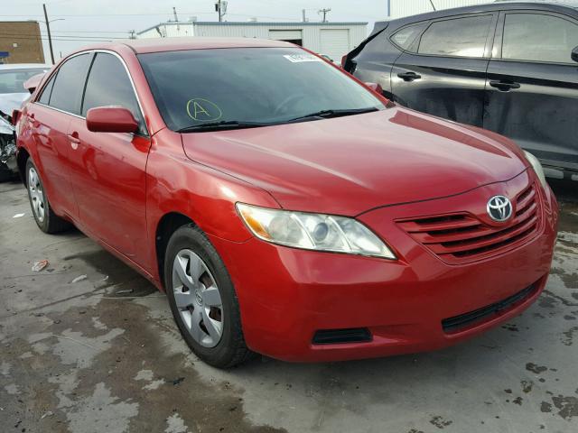 4T1BE46K59U332270 - 2009 TOYOTA CAMRY BASE RED photo 1