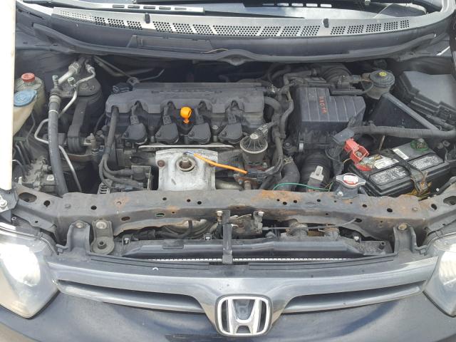 2HGFG12807H568576 - 2007 HONDA CIVIC EX 黑色 照片 7