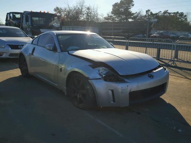 JN1AZ34D43T119717 - 2003 NISSAN 350Z COUPE SILVER photo 1