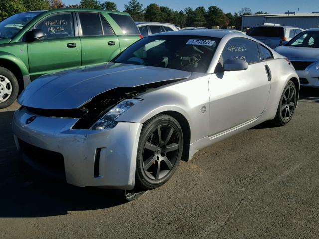 JN1AZ34D43T119717 - 2003 NISSAN 350Z COUPE SILVER photo 2