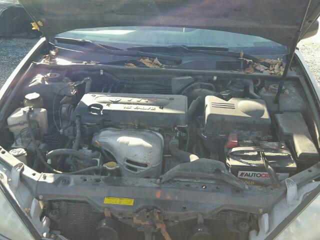 4T1BE30K62U573795 - 2002 TOYOTA CAMRY LE GRAY photo 7