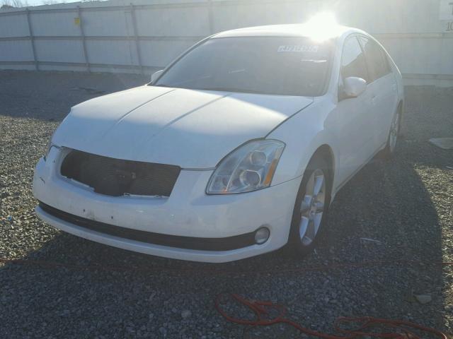 1N4BA41E66C804193 - 2006 NISSAN MAXIMA SE WHITE photo 2