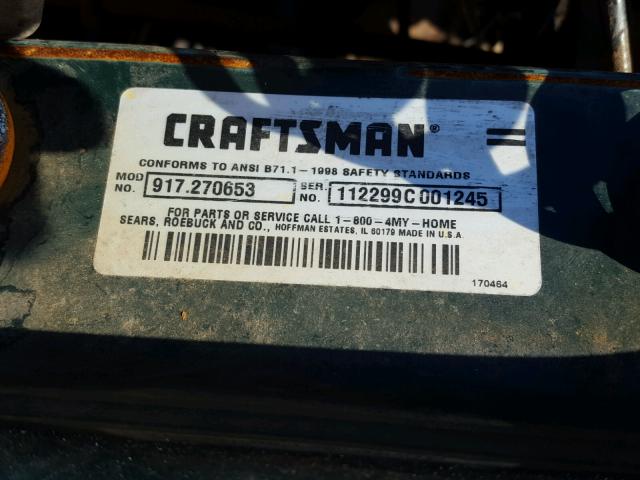 112299C001245 - 2006 CRAF LAWNMOWER GREEN photo 10