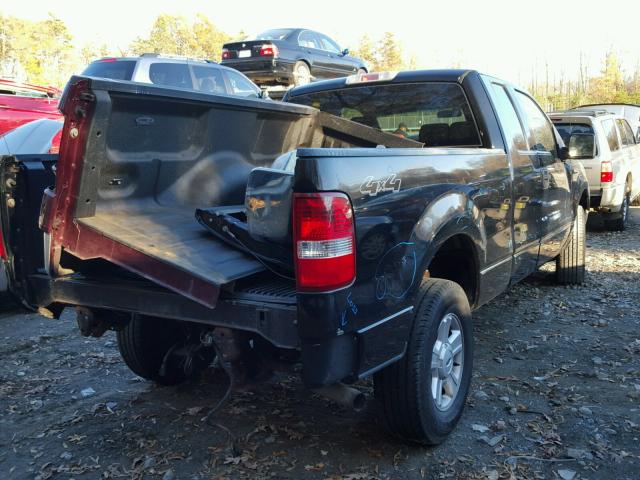 1FTRX14W84NC27968 - 2004 FORD F150 BLACK photo 4