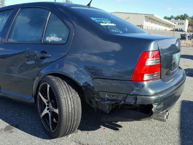 3VWSE69M33M112888 - 2003 VOLKSWAGEN JETTA GLS GRAY photo 9