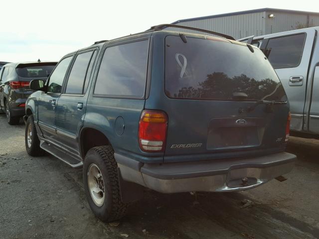 1FMZU35P7WUB25657 - 1998 FORD EXPLORER GREEN photo 3