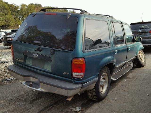 1FMZU35P7WUB25657 - 1998 FORD EXPLORER GREEN photo 4