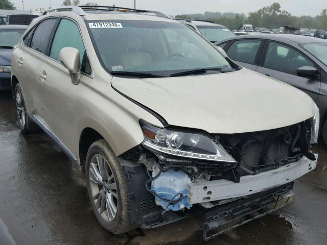 JTJBC1BA5D2064473 - 2013 LEXUS RX 450 BROWN photo 1