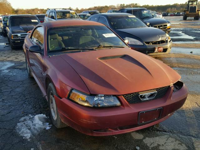 1FAFP40421F257262 - 2001 FORD MUSTANG SILVER photo 1