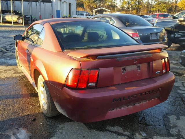 1FAFP40421F257262 - 2001 FORD MUSTANG SILVER photo 3