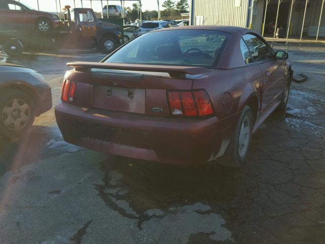 1FAFP40421F257262 - 2001 FORD MUSTANG SILVER photo 4