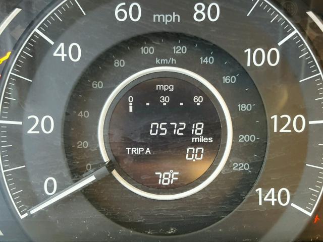 5J6RM3H57CL047309 - 2012 HONDA CR-V EX ნაცრისფერი ფოტო 8