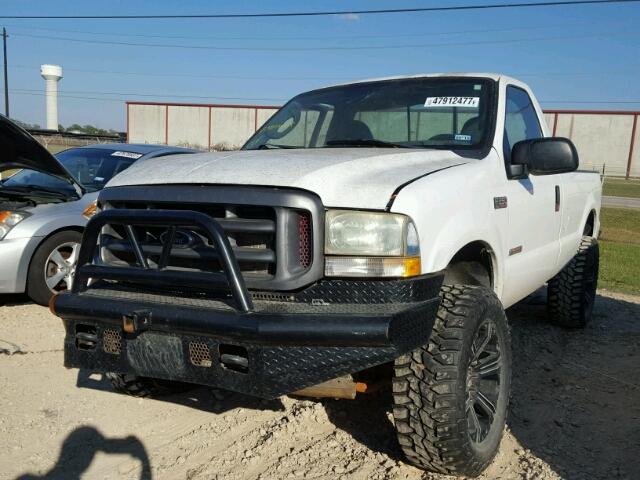 1FTNF21P34EB01361 - 2004 FORD F250 SUPER WHITE photo 2