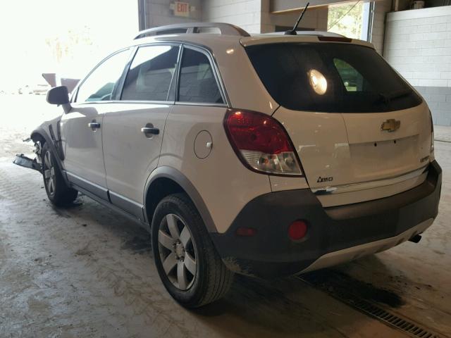 3GNAL2EKXCS537657 - 2012 CHEVROLET CAPTIVA SP WHITE photo 3