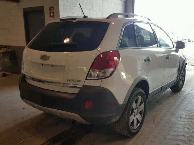 3GNAL2EKXCS537657 - 2012 CHEVROLET CAPTIVA SP WHITE photo 4