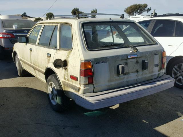 JHMWD5528DS015831 - 1983 HONDA CIVIC DELU BEIGE photo 3