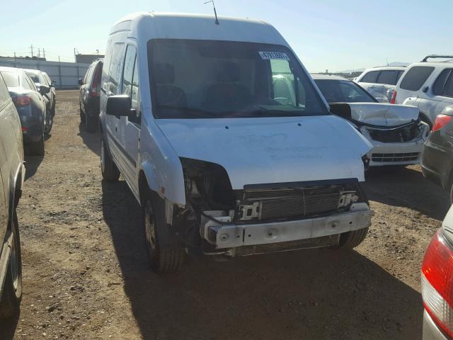 NM0LS7BN5DT155184 - 2013 FORD TRANSIT CO WHITE photo 1