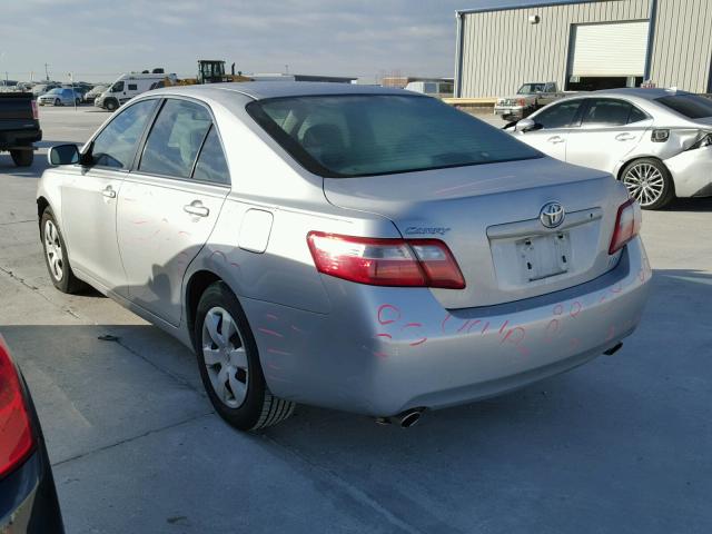 4T1BK46K57U547413 - 2007 TOYOTA CAMRY NEW SILVER photo 3