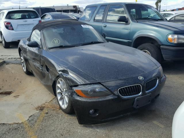 4USBT33463LS41252 - 2003 BMW Z4 2.5 BLACK photo 1