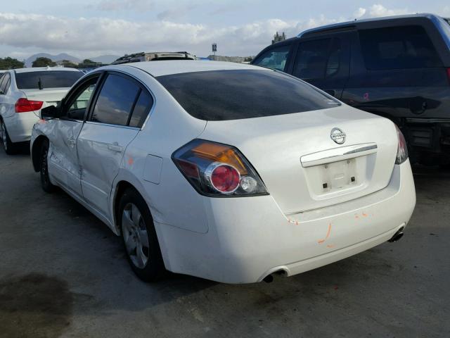 1N4AL21E07N467696 - 2007 NISSAN ALTIMA 2.5 WHITE photo 3